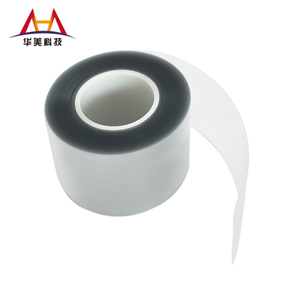 Good price 38μM Release Liner Film Light Grey / Transparent / Light Blue PET Film Roll For Adhesive Industry online